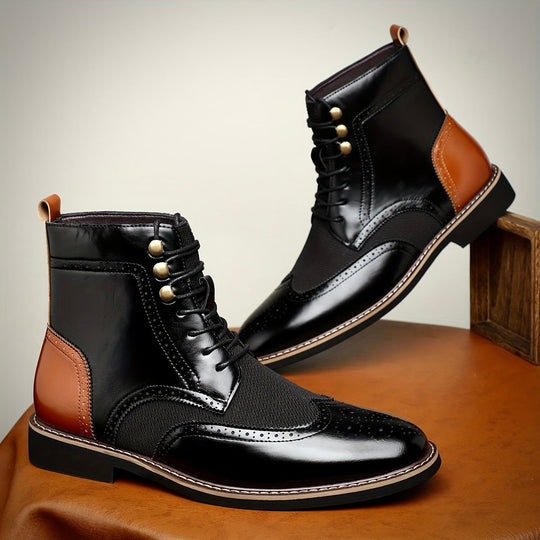 Hawk | Oxford Leather Boots