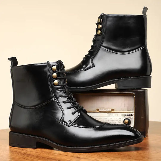 Nash | Oxford Leather Boots