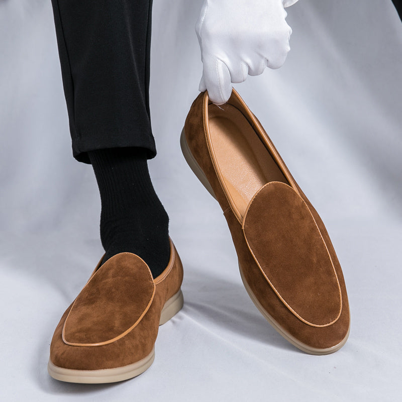 Corwin | Vintage Suede Loafers