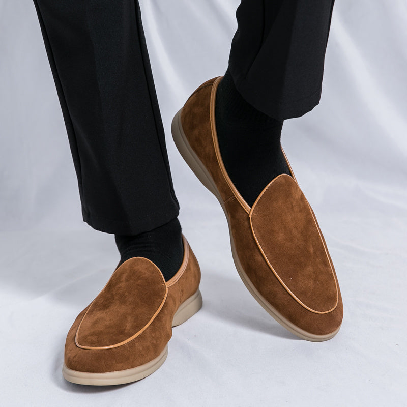 Corwin | Vintage Suede Loafers