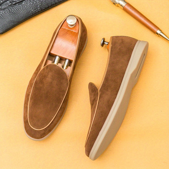 Corwin | Vintage Suede Loafers