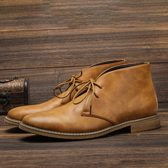 Harold | Genuine Leather Chukka Boots