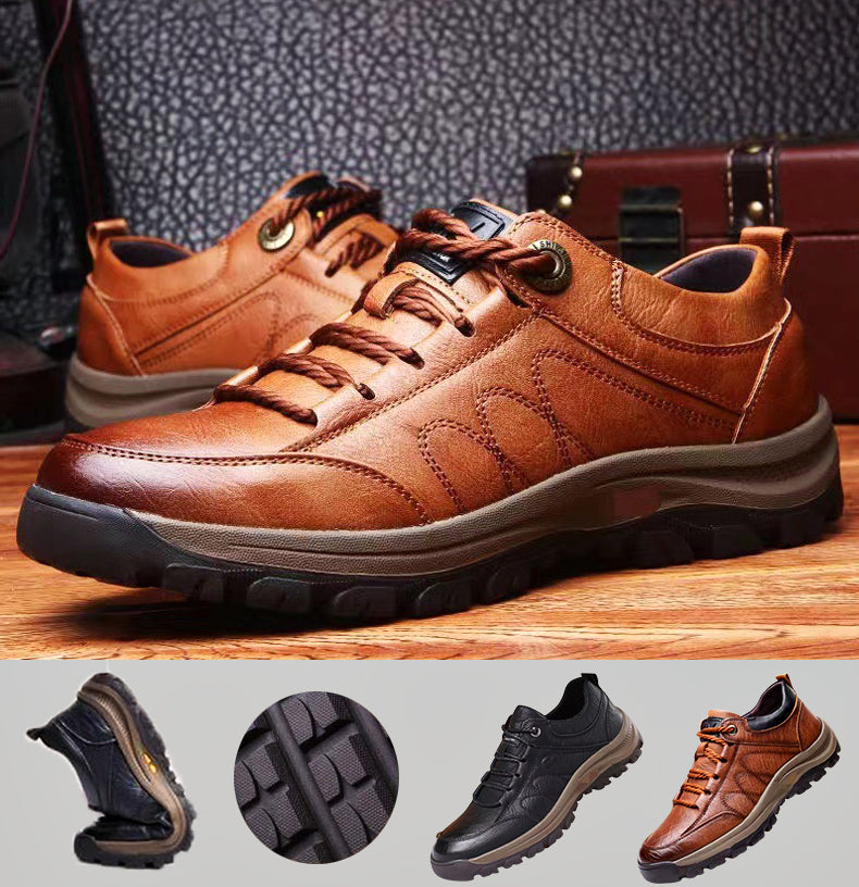 Larson | Hand-Stitched Leather Casual Shoes