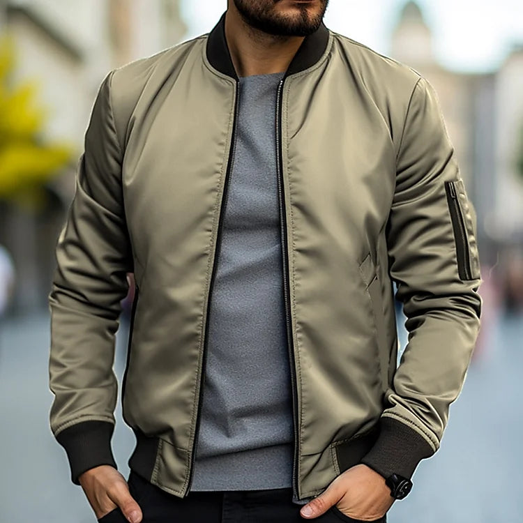 Derek | Military Bomber Jacket