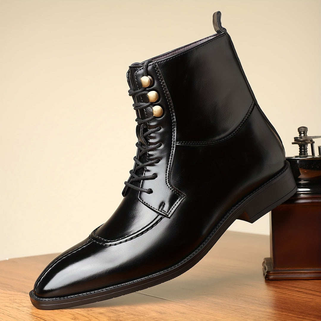 Nash | Oxford Leather Boots