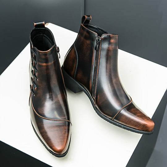 Easton | Leather Dress Boots