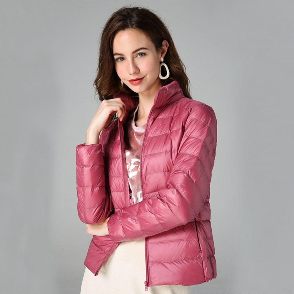 Becky | New ultralight winter jacket with white duck down