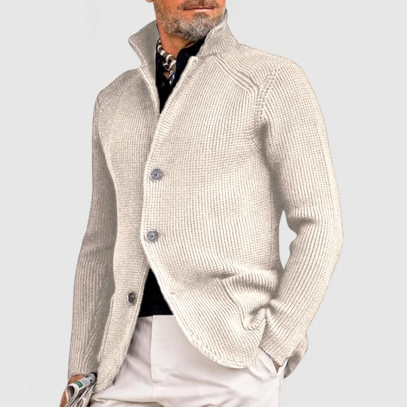 Chaz | Retro Knitted Cardigan