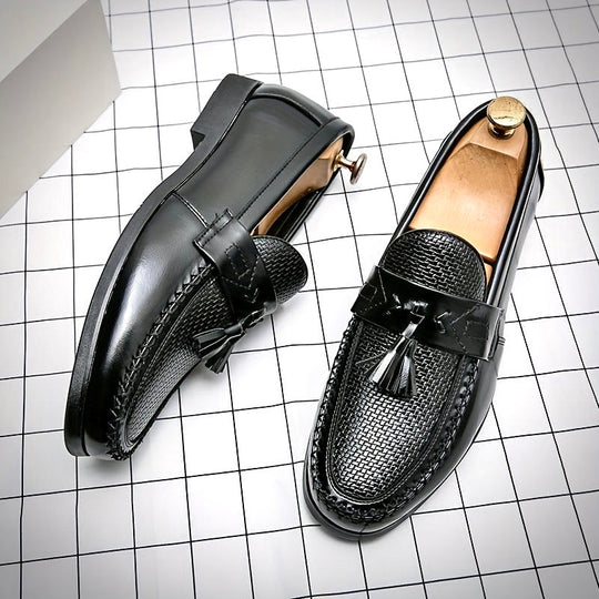 Vance | Retro Leather Loafers