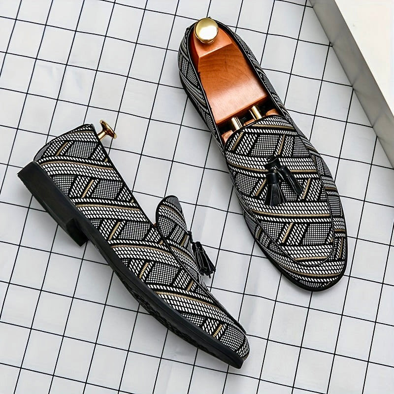 Keegan |  Retro Style Leather Loafers