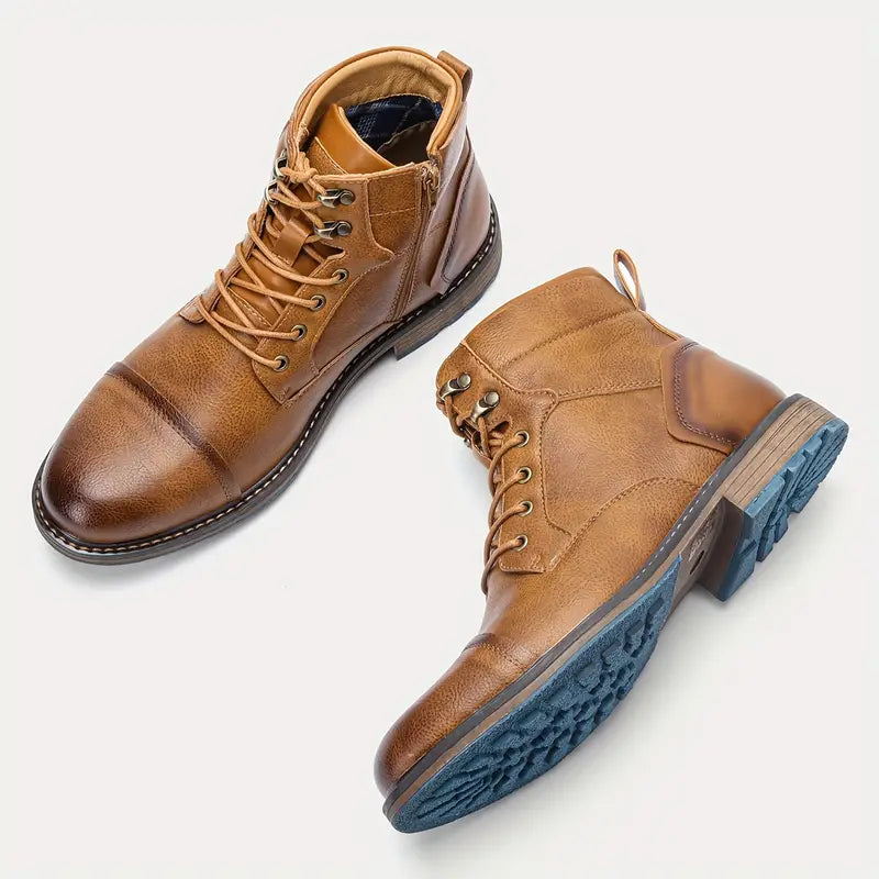 Dallas | Handcrafted Premium Leather Oxford Boots