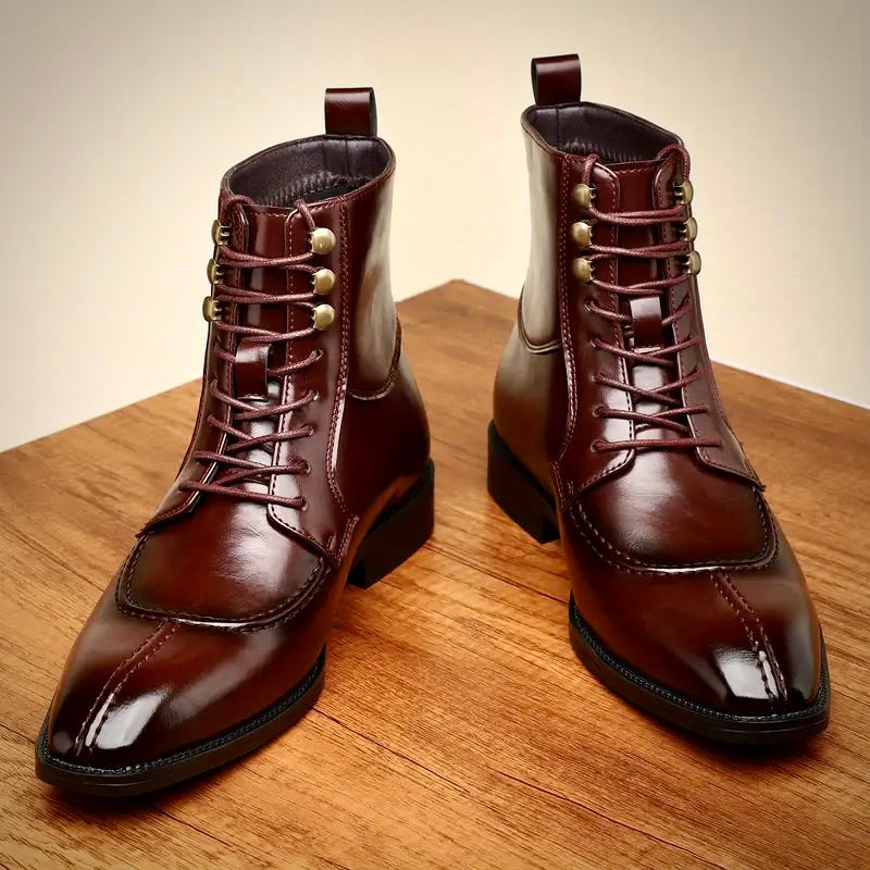 Nash | Oxford Leather Boots