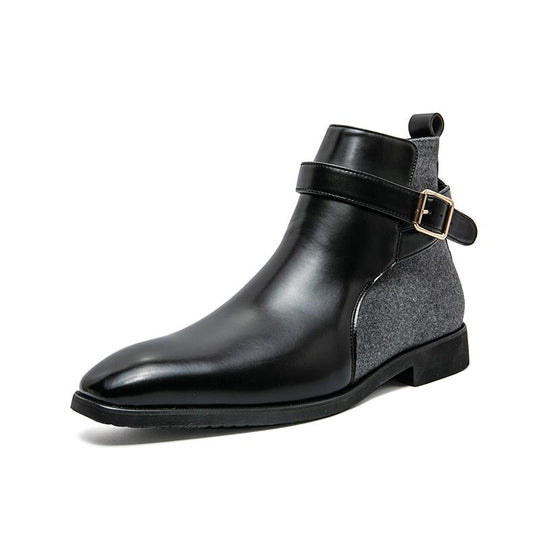 Dash | Harness Leather Boots