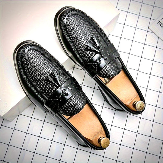 Vance | Retro Leather Loafers