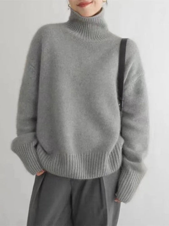 Becca | Comfortable, knitted, soft turtleneck Sweater