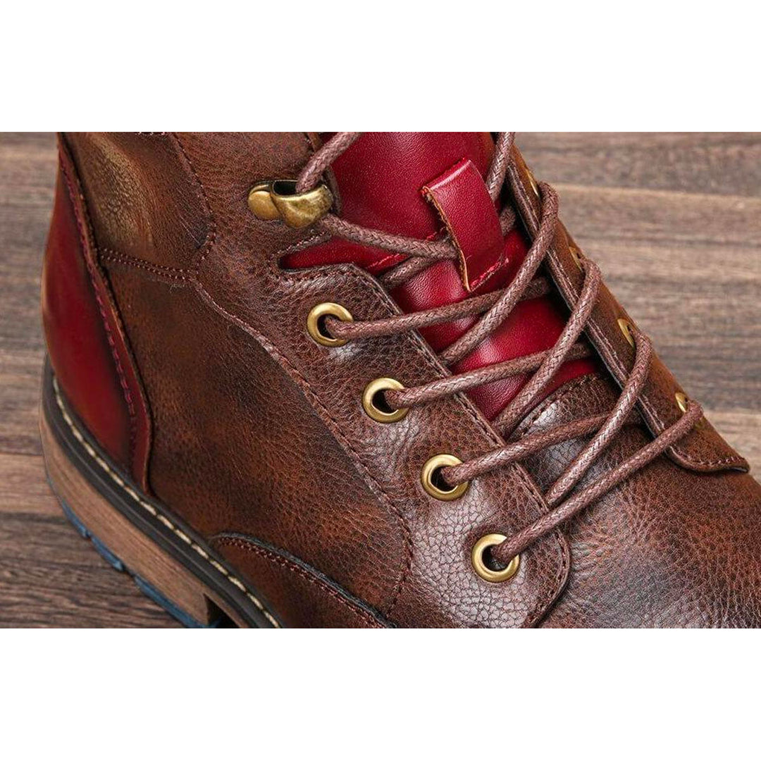 Aaron | Handcrafted Premium Leather Oxford Boots