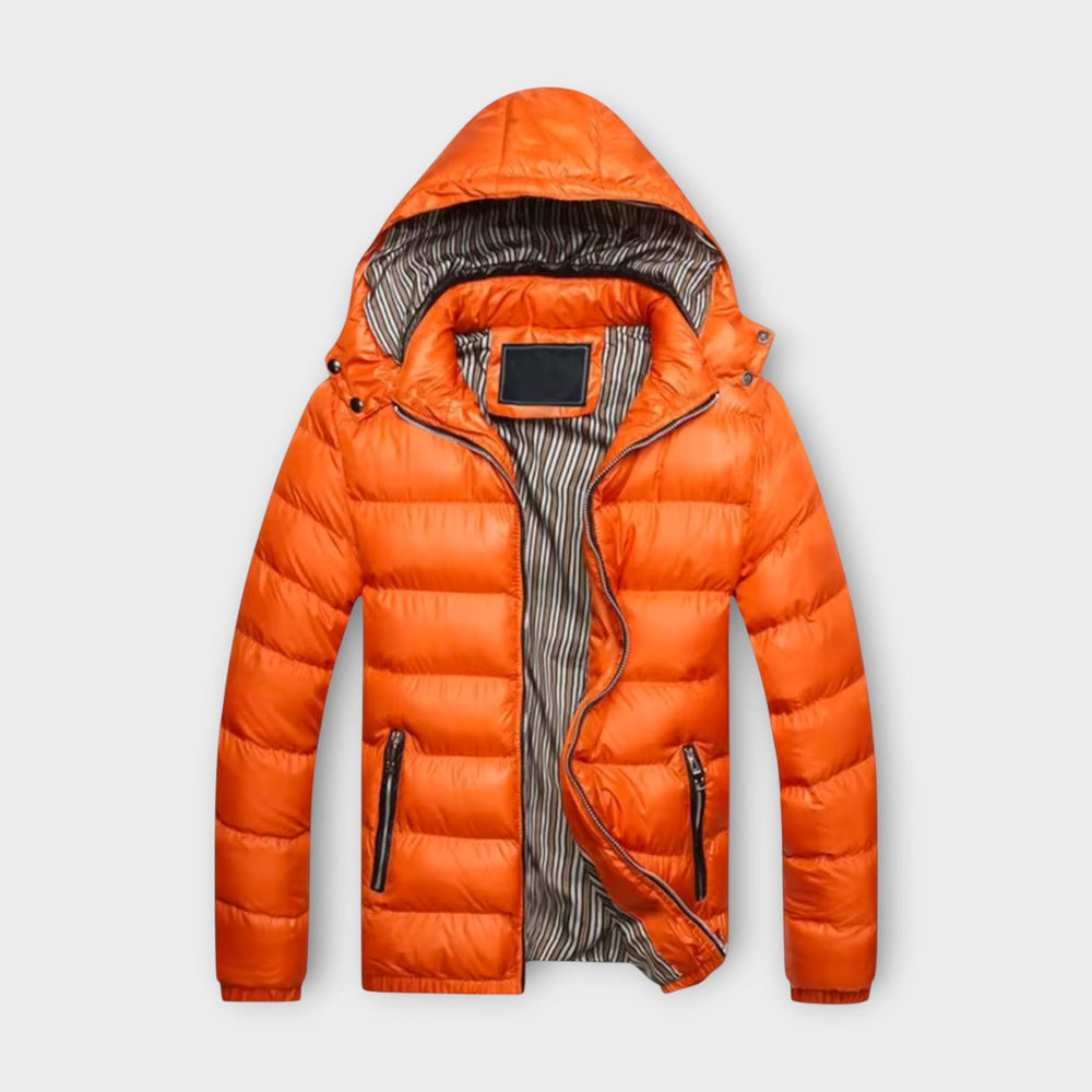 Hugo | Men’s Hooded Winter Insulated Puffer Jacket