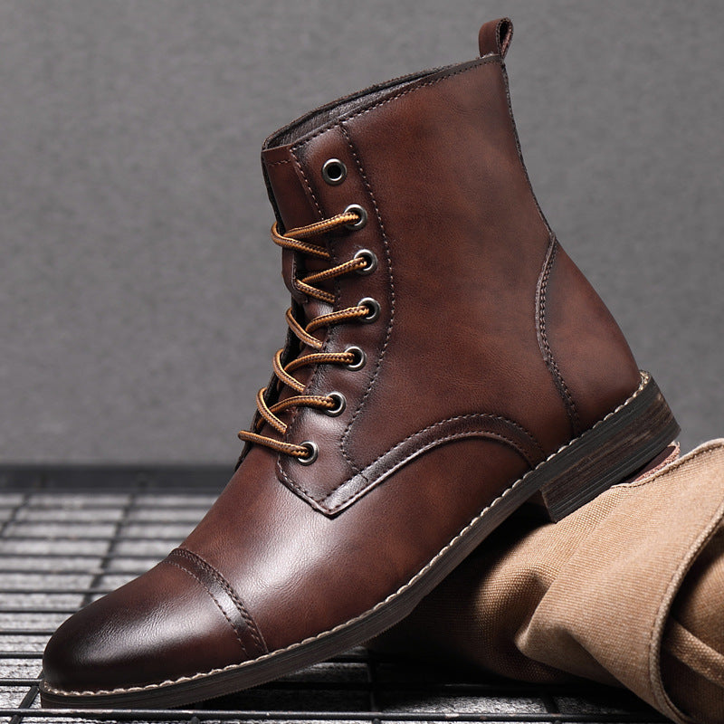 Claude | Genuine Leather Boots