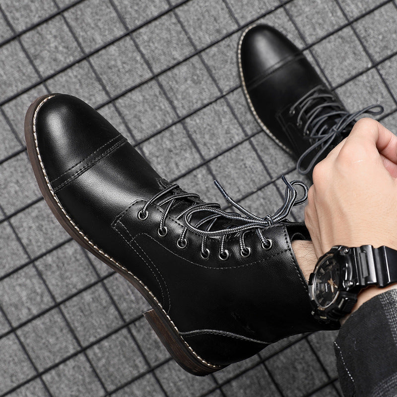 Claude | Genuine Leather Boots