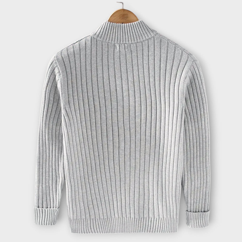 Casper  | Men’s Ribbed Casual Lightweight Cardigan