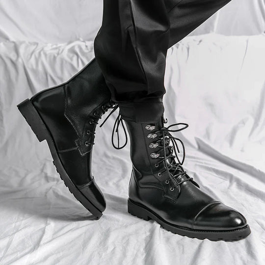 Finn | Leather Western Boots