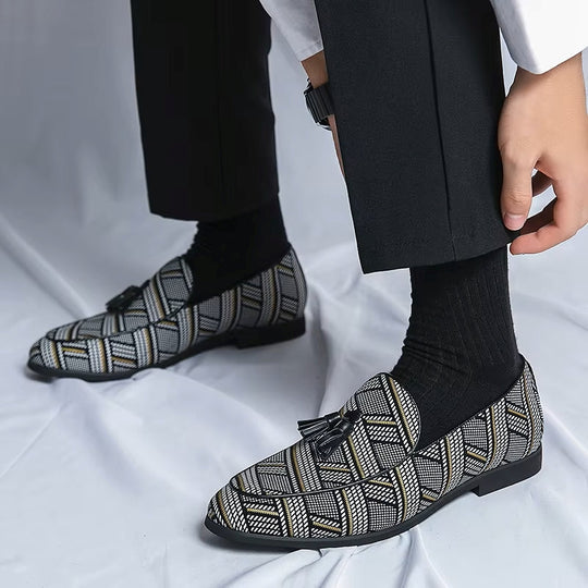 Keegan |  Retro Style Leather Loafers