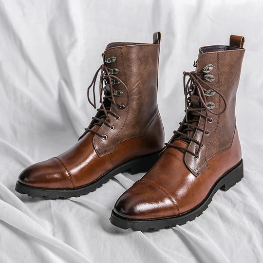 Finn | Leather Western Boots