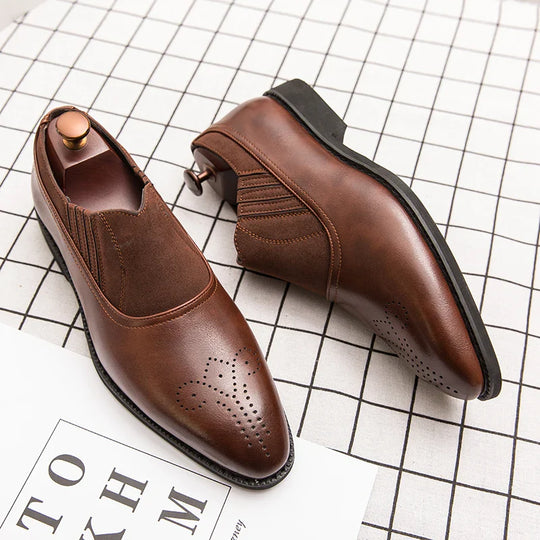 Xavian | Vintage Genuine Leather Loafers