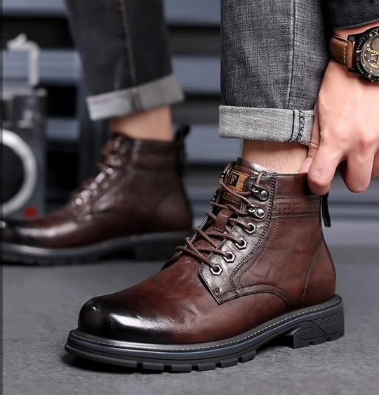 Jeremiah | Men's Leather Ranger Boots