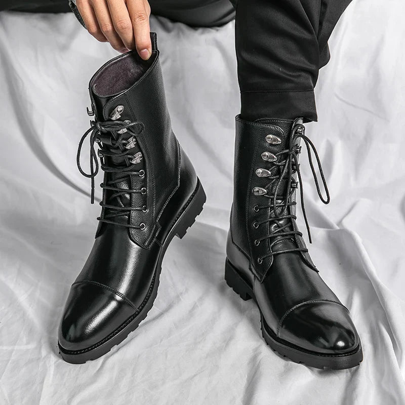 Finn | Leather Western Boots