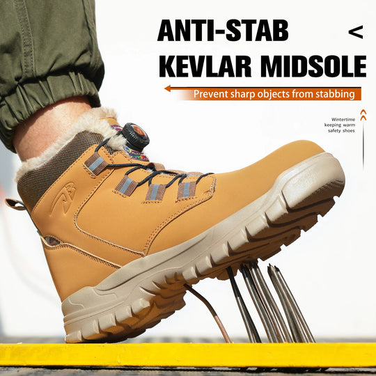 Bart | Wide-fit Premium Men's Safety Boots