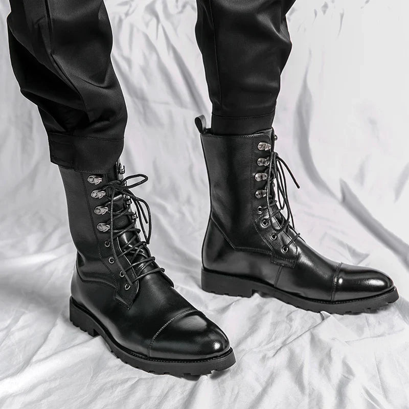 Finn | Leather Western Boots