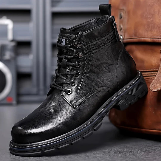 Carlos | Wide-fit Men's Business Boots