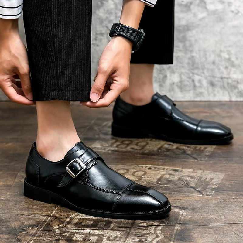 Quinlan | Single Monk Strap