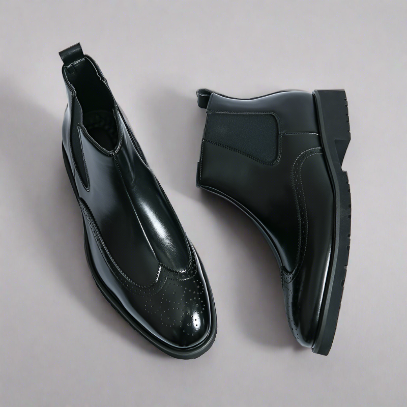 Adriel | Genuine Leather Chelsea Boots