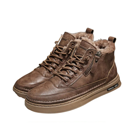 Bryson | Wide-fit Leather Winter Boots