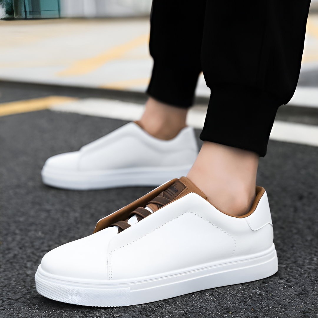 Basil | Timeless Classic Vegan Leather Sneakers