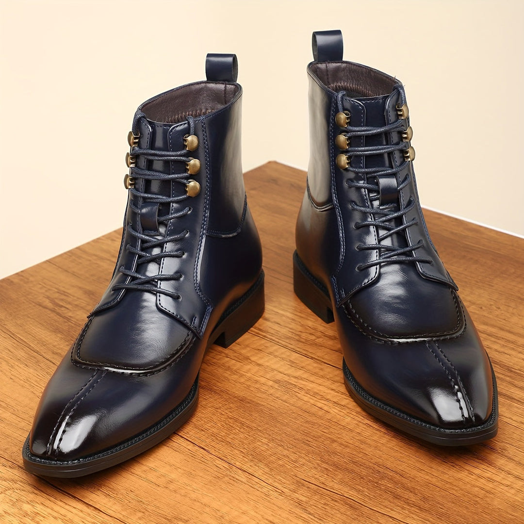 Nash | Oxford Leather Boots