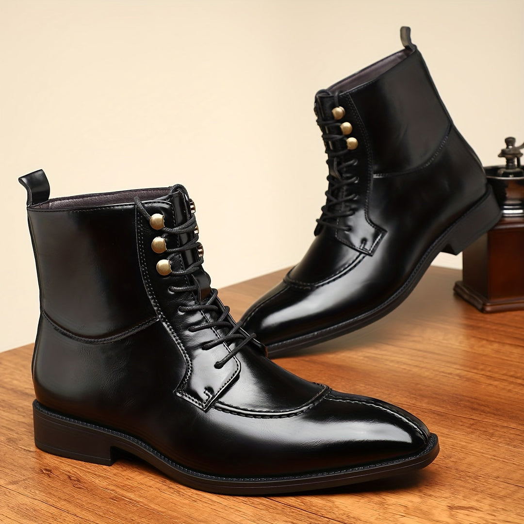 Nash | Oxford Leather Boots