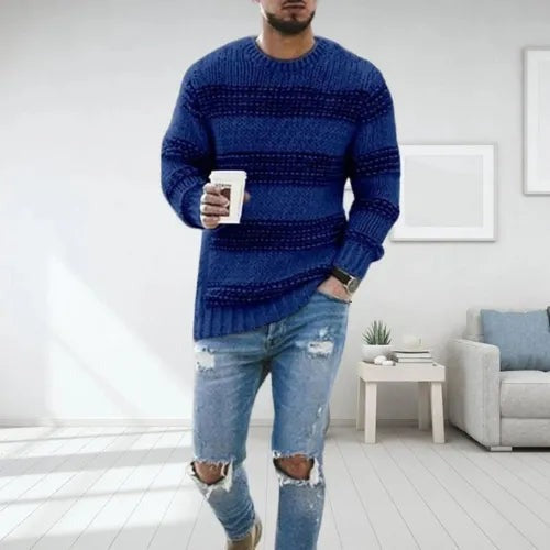 Denver | Striped Knit Men's Sweater