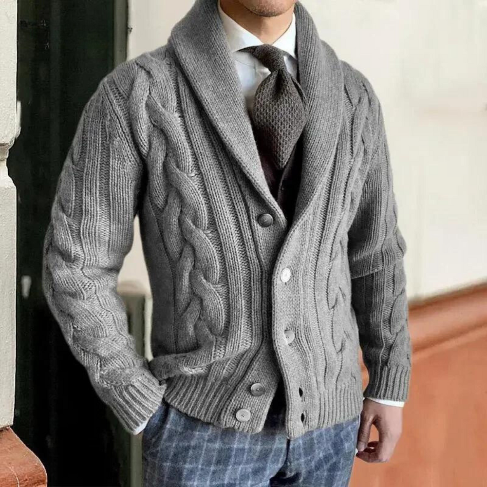 Vincent | Knitted Men's Cardigan